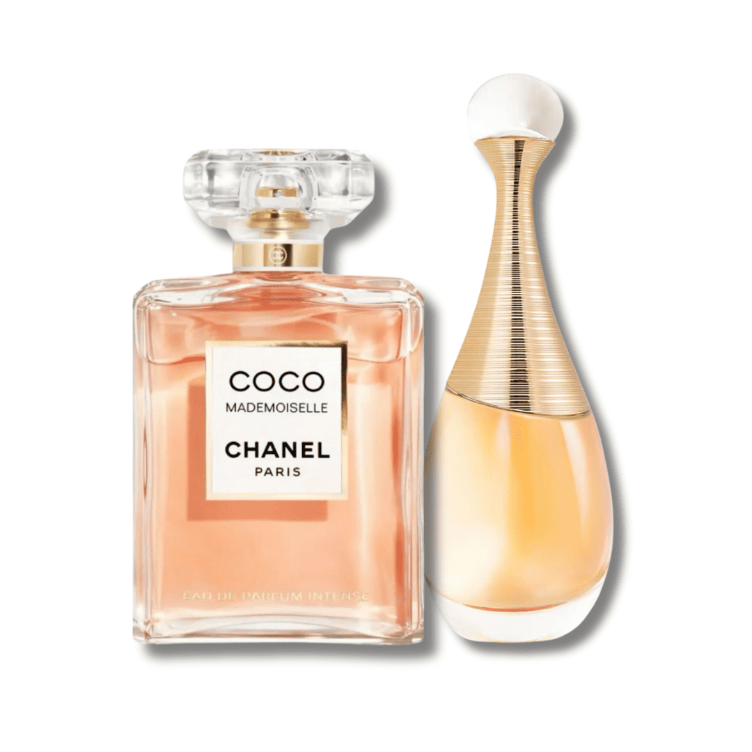 Luxury Women’s Duo – Chanel Coco Mademoiselle & Dior J’adore 100ml (Iconic Fragrance Set)