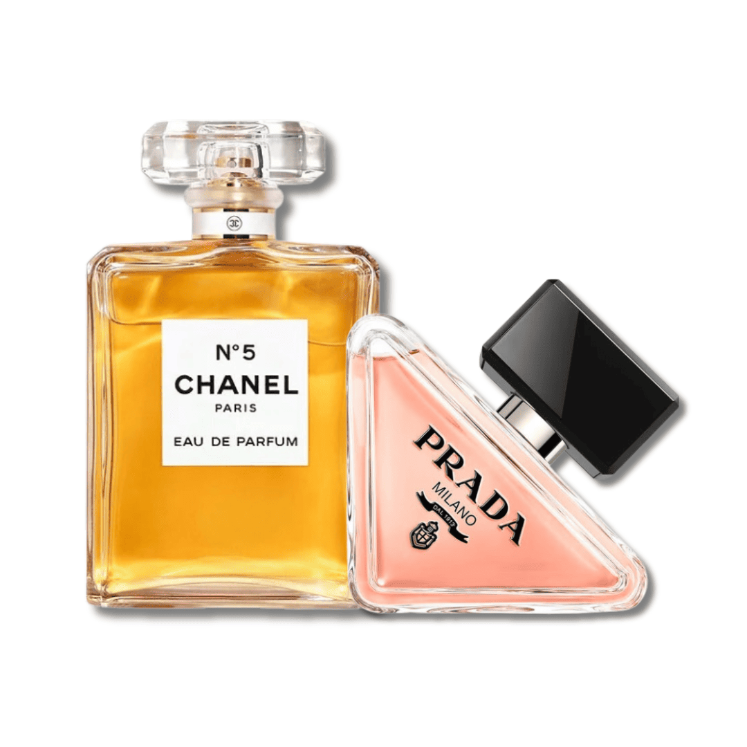 Luxury Women’s Duo – Chanel No.5 100ml & Prada Paradoxe 90ml (Iconic Fragrance Set)