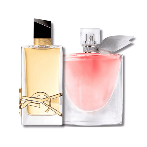 Luxury Women’s Duo – Lancôme La Vie Est Belle 100ml & YSL Libre 90ml (Iconic Fragrance Set)