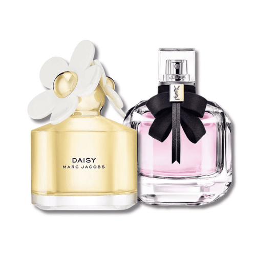 Luxury Women’s Duo – YSL Mon Paris 90ml & Marc Jacobs Daisy 100ml (Iconic Fragrance Set)